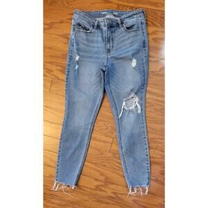 Old Navy Jeans Women Size 10 High Rise Rockstar Super Skinny Denim